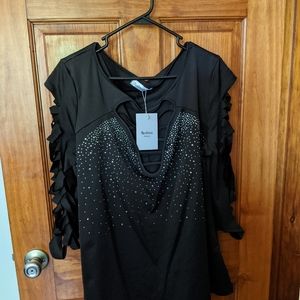 Nextmia black blouse size 22